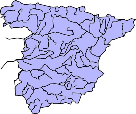 Major Rivers In Spain Map United States Map