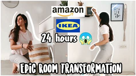 Transforming My Room In 24 Hours Extreme 24 Hours Room Makeover Youtube