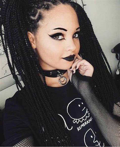 💀🕸 Ebony Gothic 🕸💀 Afro Goth Goth Fashion Dark Gothic Fashion