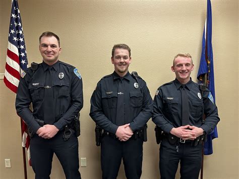 Dickinson Police Bolster Force With Three New Officers The Dickinson Press News Weather
