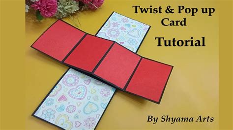 Twist And Pop Card Template Free Printable Templates