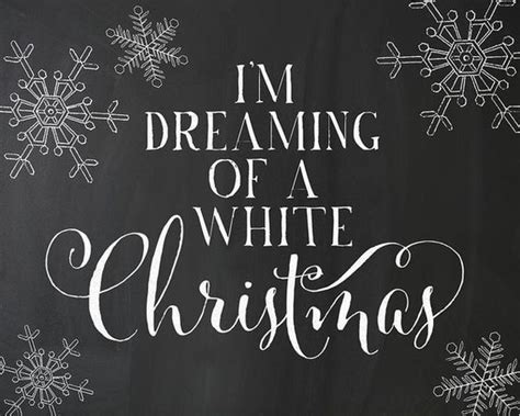 Im Dreaming Of A White Christmas White Christmas Decor Christmas