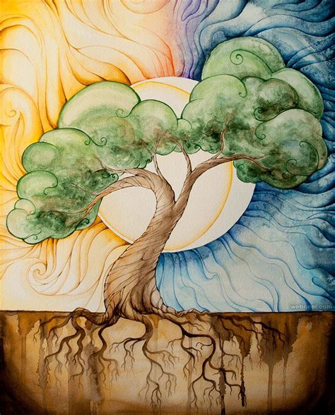 35 Stunning And Beautiful Tree Paintings For Your Inspiration Tree