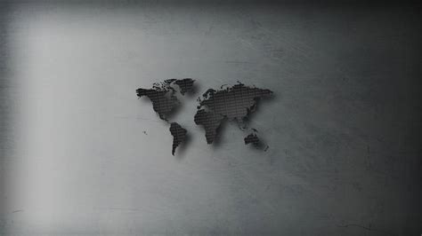 World Map Gray By Phauxington On Deviantart