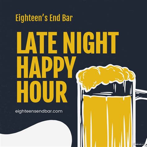 Free Happy Hour Linkedin Post Templates Examples Edit Online