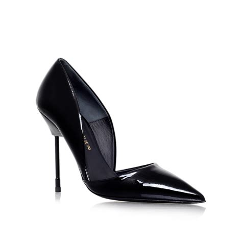 Bond Black High Heel Court Shoes By Kurt Geiger London Kurt Geiger