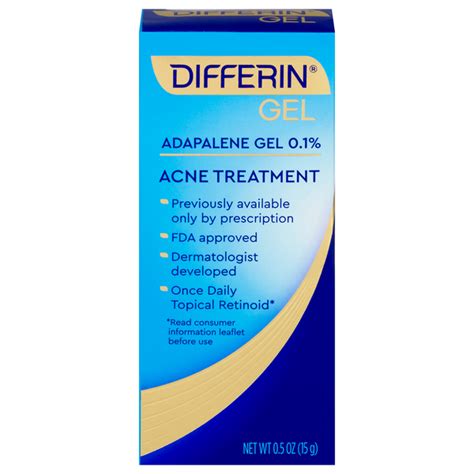 Save On Differin Gel Acne Treatment Adapalene Gel Topical Retinoid