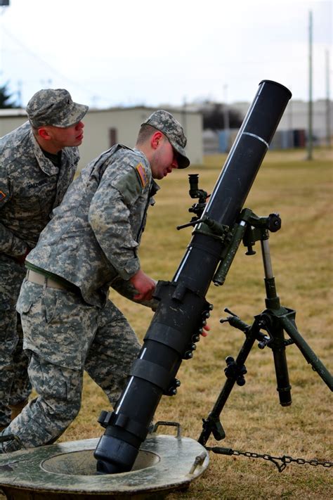 Mortar Gunners Brave The Cold Article The United States Army