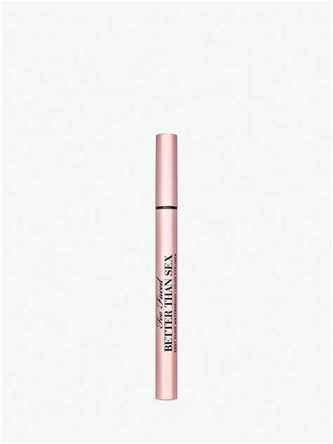 Too Faced Better Than Sex Waterproof Liquid Eyeliner Black At John Lewis And Partners