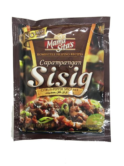 Mama Sitas Capampangan Sisig Citrus Pepper Spice Mix