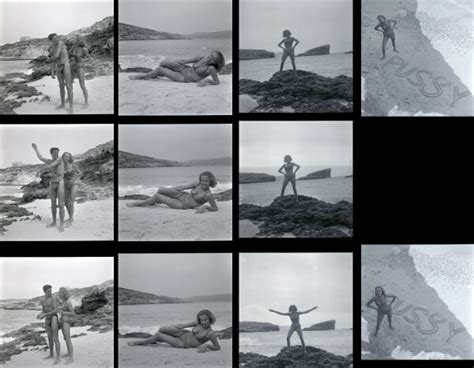 Honor Blackman Contact Sheet Bond Contact Iconic Licensing