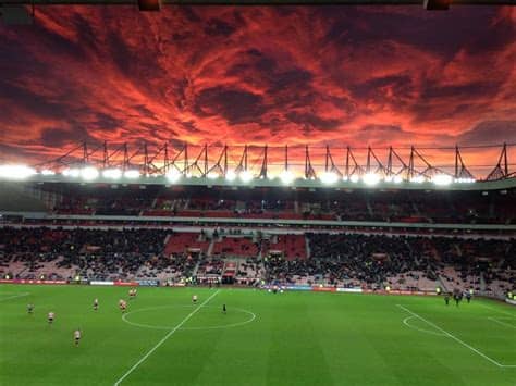 Get all the breaking safc news. Apocalyptic sunset over the 'Stadium of Light' in ...