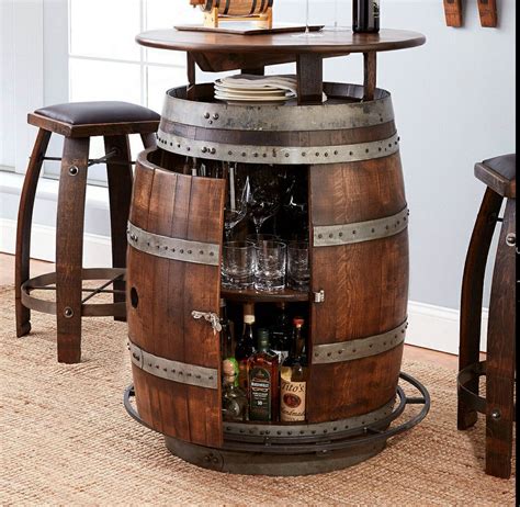 50 wine barrel table you ll love in 2020 visual hunt