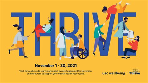 Thrive Month - Learning to Thrive | UBC Human Resources
