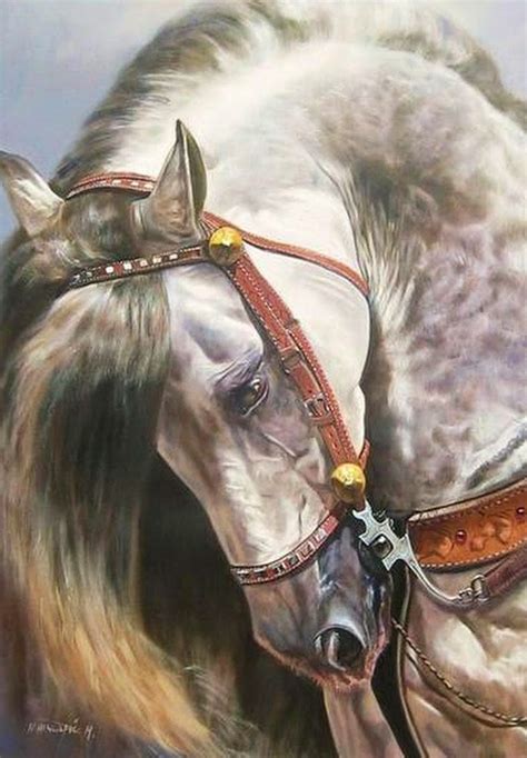 Caballos En Realismo Horse Art Horses Horse Oil Painting