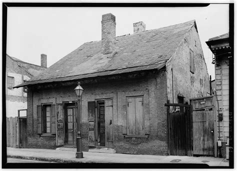 Gailllard House New Orleans Louisiana 1842 Urban Tradition French
