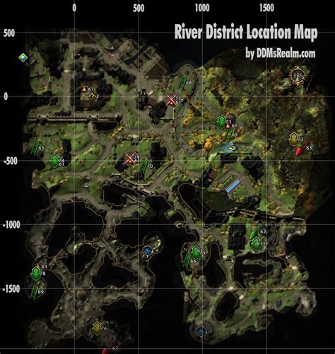 Treasure Map Location Guide River District Neverwinter