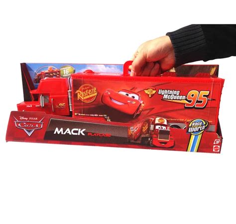 Tv And Movie Character Toys Toys And Hobbies Pixar Disney The Cars No 95 Mcqueen Mack Hauler Trailer
