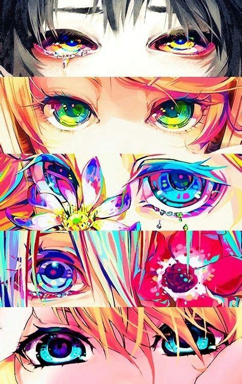 So Colorful Manga Anime Manga Eyes Art Manga Anime Eyes Anime Art