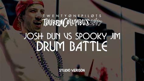 Twenty One Pilots Josh Dun Vs Spooky Jim Drum Battle Tour De Columbus