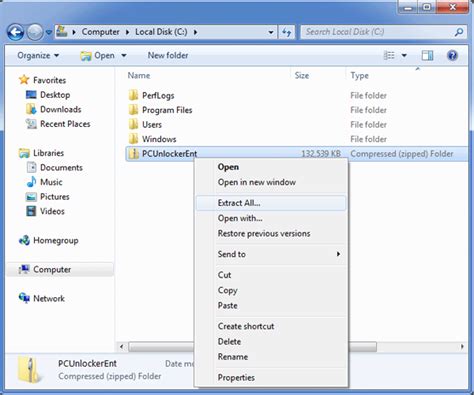 Beginner How To Unzip A File In Windows 87vistaxp Password Recovery