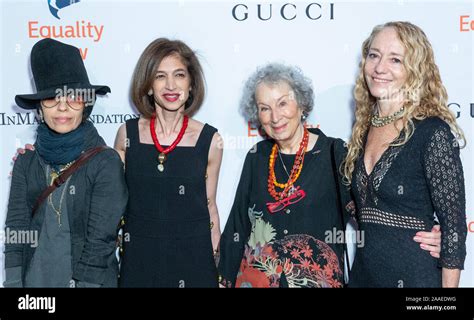 Linda Perry Yasmeen Hassan Margaret Atwood And Lara Stein Attend The