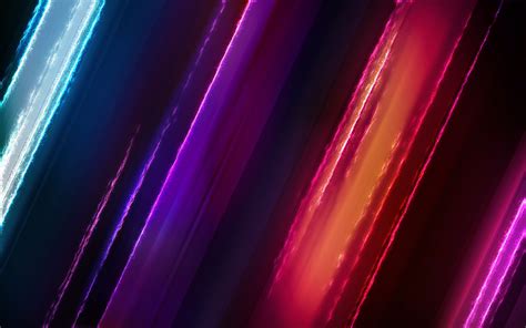 Wallpaper Sunlight Neon Abstract Red Purple Blue Light Color