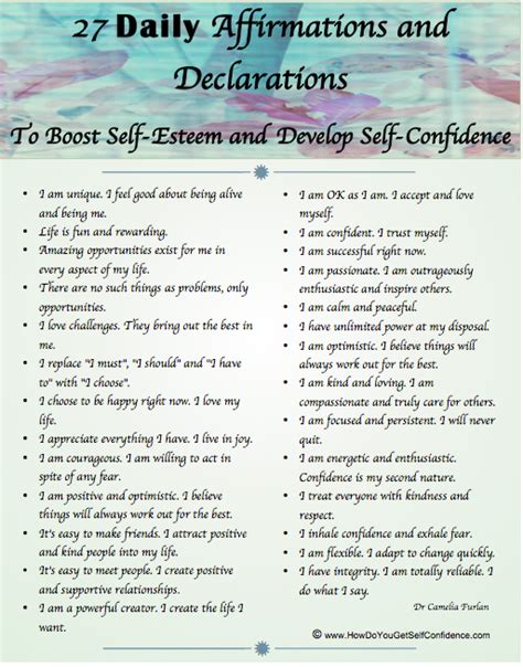 27 Ways To Boost Self Esteem And Develop Self Confidence Pictures