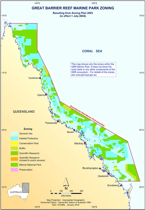 Marine Zoning Revisited How Decades Of Zoning The Great Barrier Reef