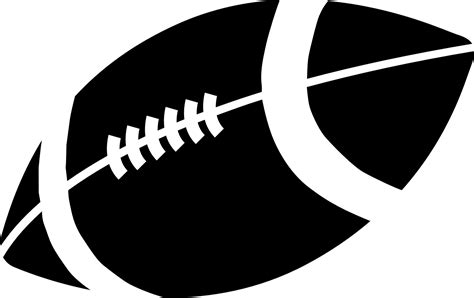 Vector Football Outline Clipart Best