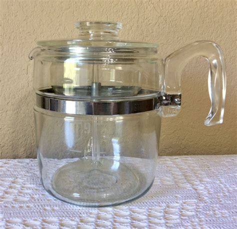 Vintage Glass Stovetop Percolator Glass Designs