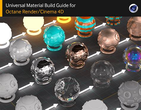 Universal Material Build Guide Octane Render For C4d On Behance
