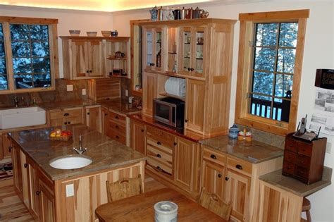 Each type of kitchen cabinets have their respective advantages and certainly different from the others, including the kitchen cabinets menards. Hickory Kitchen Cabinets Photos | Unfinished kitchen ...