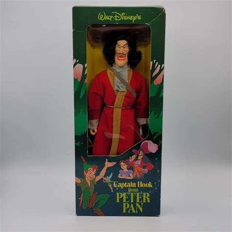 Vintage Walt Disney Captain Hook From Peter Pan Doll Sears Exclusive
