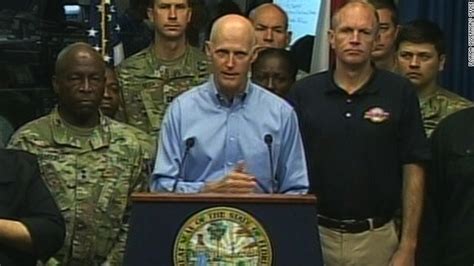 Florida Gov Rick Scott Urges Residents To Evacuate As Hurricane