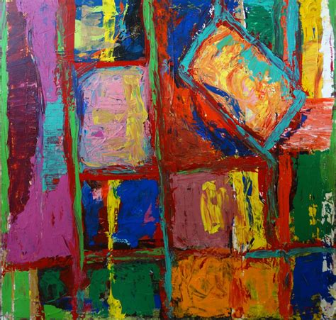 Modern Abstract Oil Painting Modernism