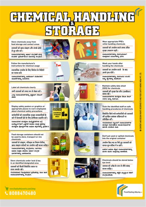 Chemical Handling And Storage Food Safety Works