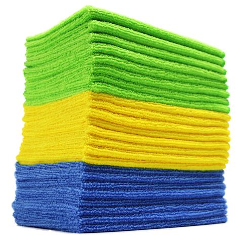 24 pack microfiber cloths 12 in x 16 in polyte