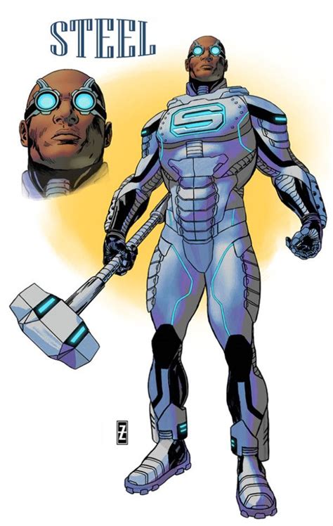 Patrick Zircher Shares The New Steel Design With Images Steel Dc