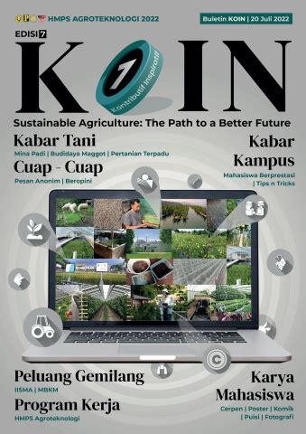 Buletin Koin Sustainable Agriculture The Path To A Better Future