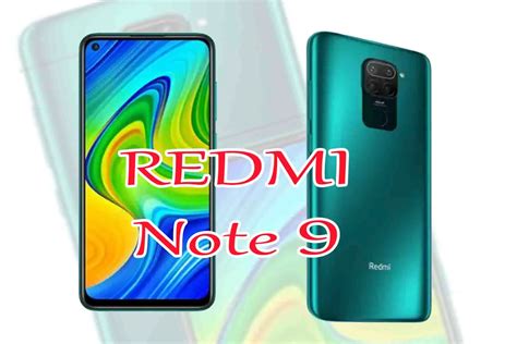 Redmi Note 9 Full Specification And Price