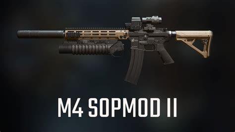 M4 Sopmod Ii M4 Conversion Kit Modern Warfare 2 Youtube