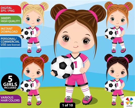 Girl Sport Clipart Pictures