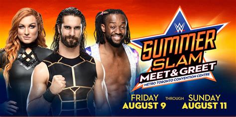 Things To Know Before You Attend Summerslam Meet And Greet Wwe