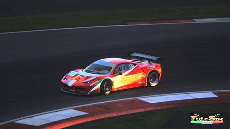 Assetto Corsa Test FullSim Ferrari 458 GT2 Silverstone YouTube