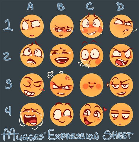 Drawing Expression Challenge My Style Deal By Hrystina On Deviantart