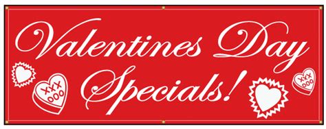 Buy Our Valentines Day Special Banner From Signs World Wide