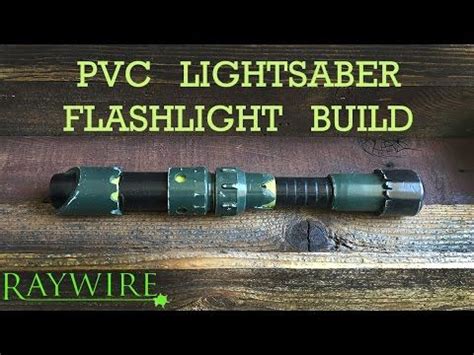 Diy lightsaber hilt build, plastic, pvc, under $20 build parts used: DIY: PVC Lightsaber Flashlight Build - YouTube | Lightsaber, Star wars diy, Diy lightsaber