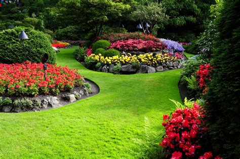 Nature Flowers Garden Landscape Wallpapers Hd Desktop And Mobile Backgrounds