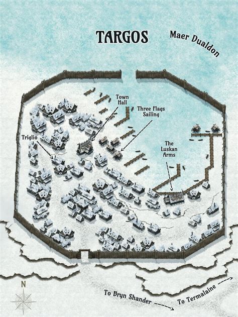 Maps Of Ten Towns Rrimeofthefrostmaiden